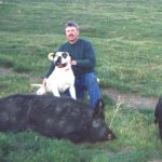 Loran and one of his Dogs for Hunting